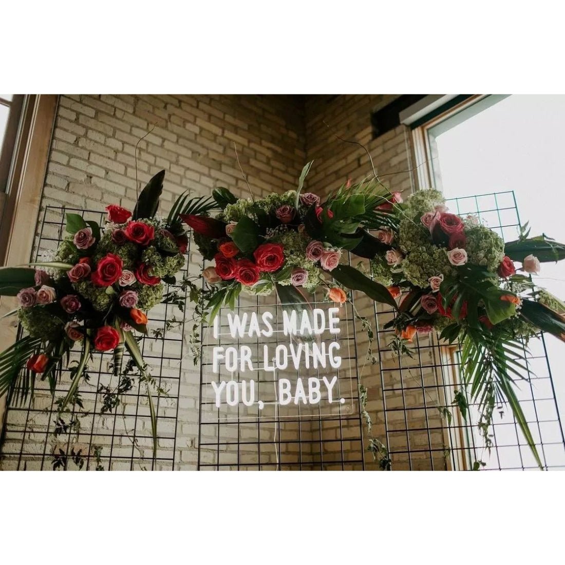 I Was Made For Loving You Baby Led Sign Business Neon Sign - Shineneon