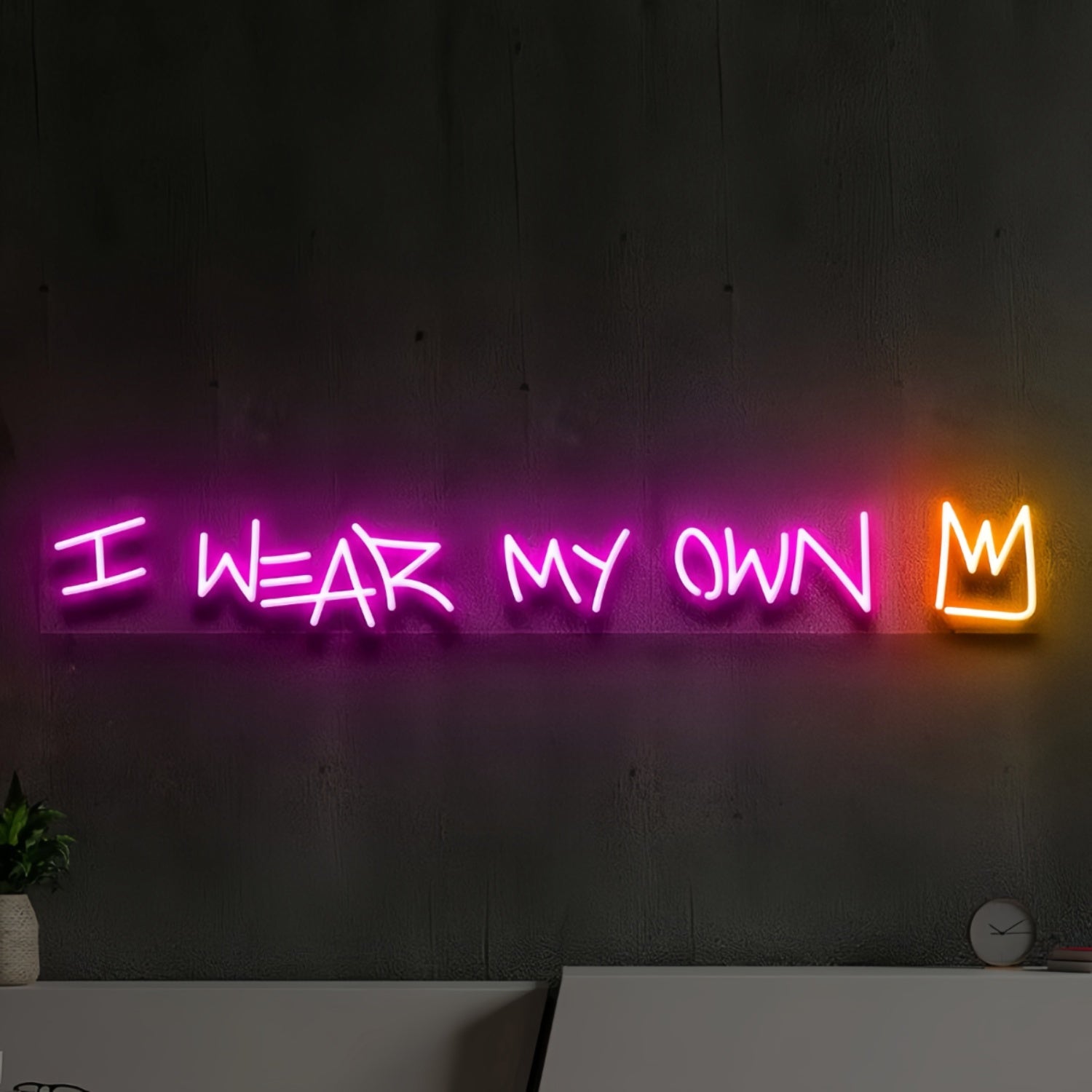 I Wear My Own Crown Radiant Neon Sign | Shineneon
