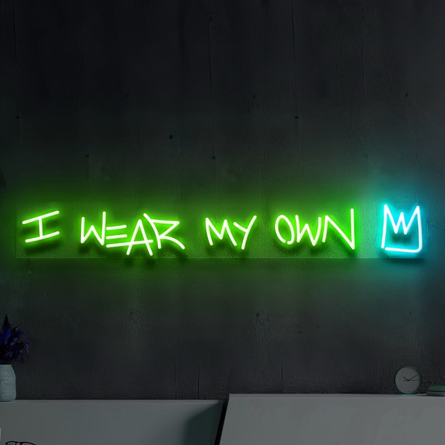 I Wear My Own Crown Radiant Neon Sign | Shineneon