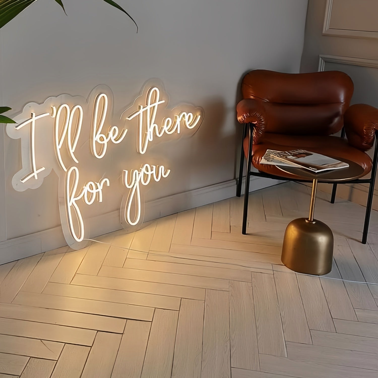 I Will Be There For You Glowing Neon Sign | Shineneon