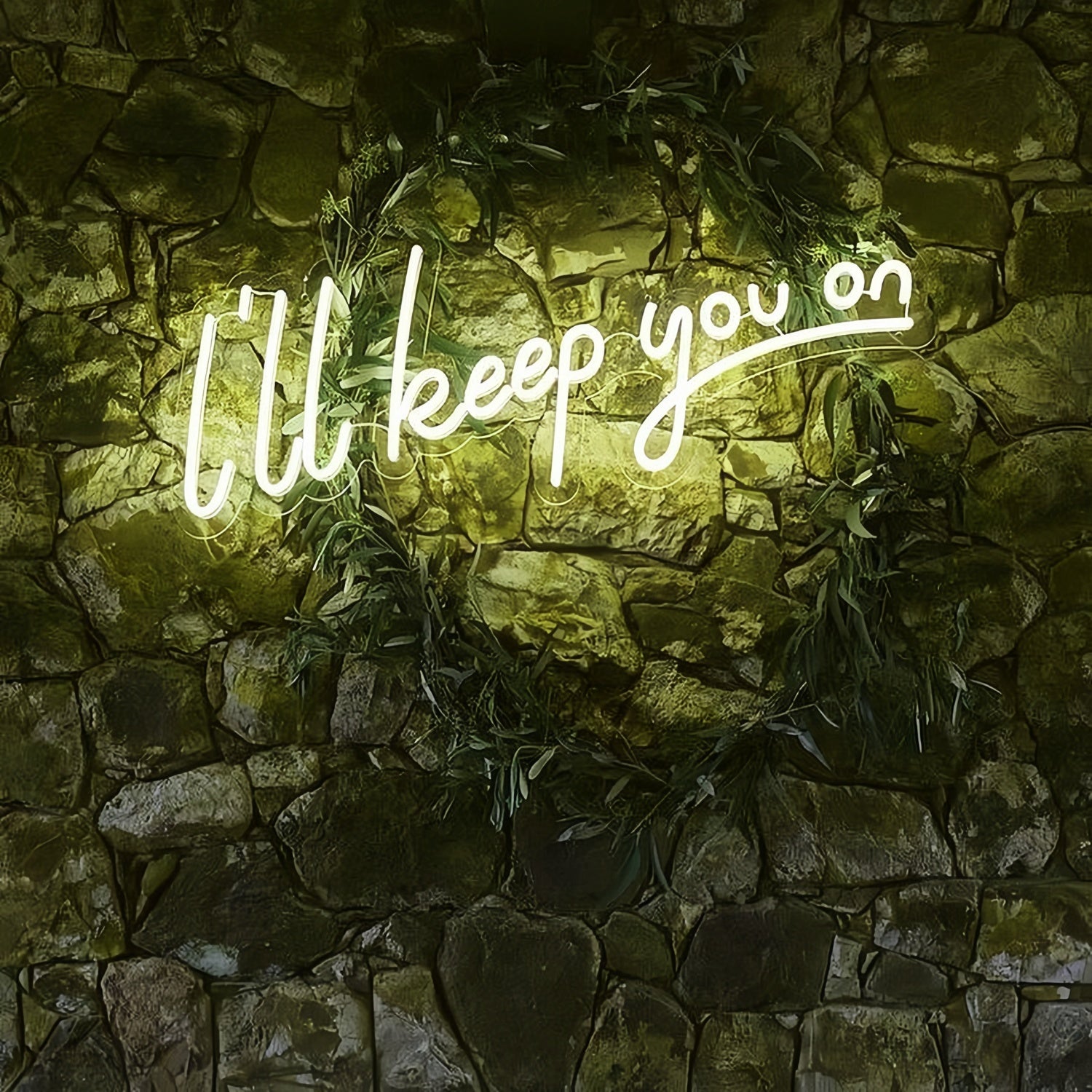I Will Keep You On Illuminated Neon Sign | Shineneon