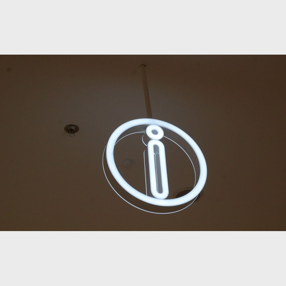 I With Circle 3D Frontlit And Backlit Channel Letter Led Light Sign - Shineneon