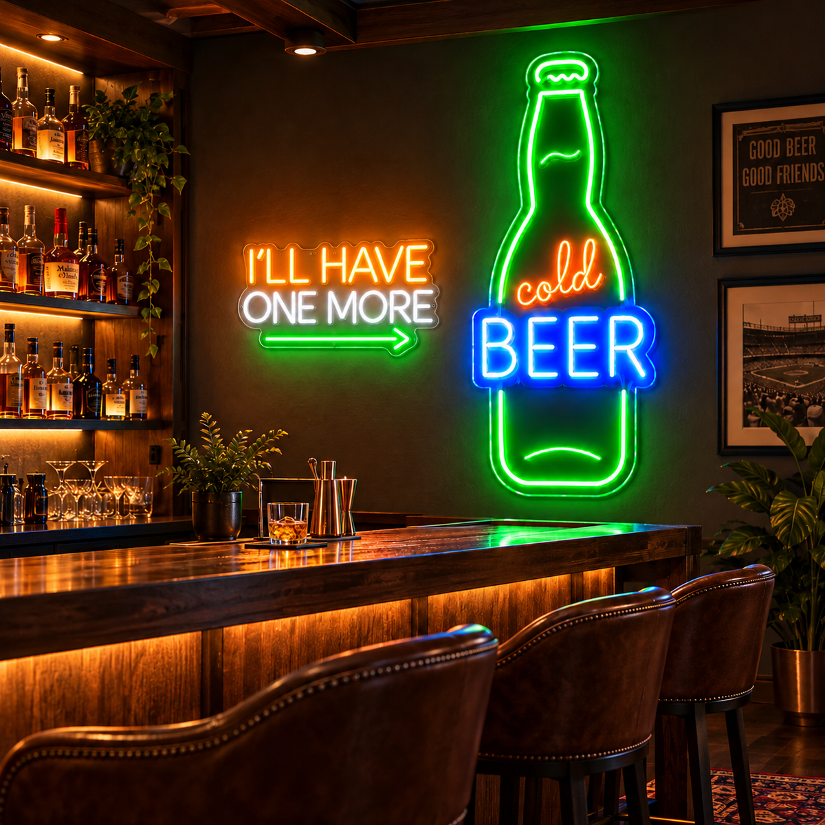 I'LL HAVE ONE MORE Custom LED Neon Sign