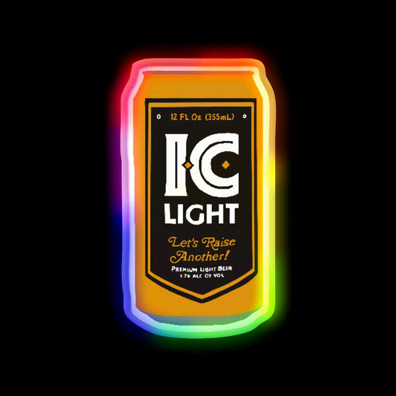 Ic Light Beer Bar Decor Led Neon Sign Rgb Color