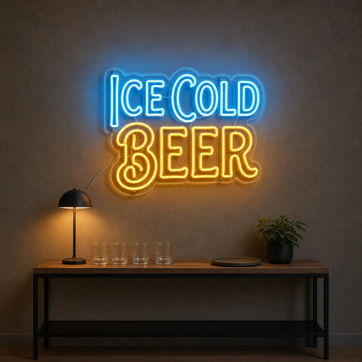 Ice Cold Beer LED Neon Sign - Shineneon