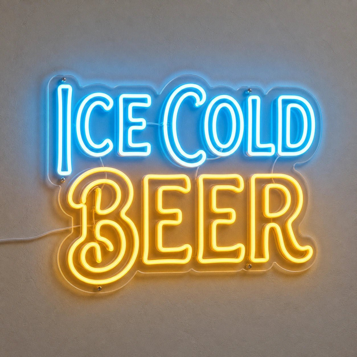 Ice Cold Beer LED Neon Sign - Shineneon