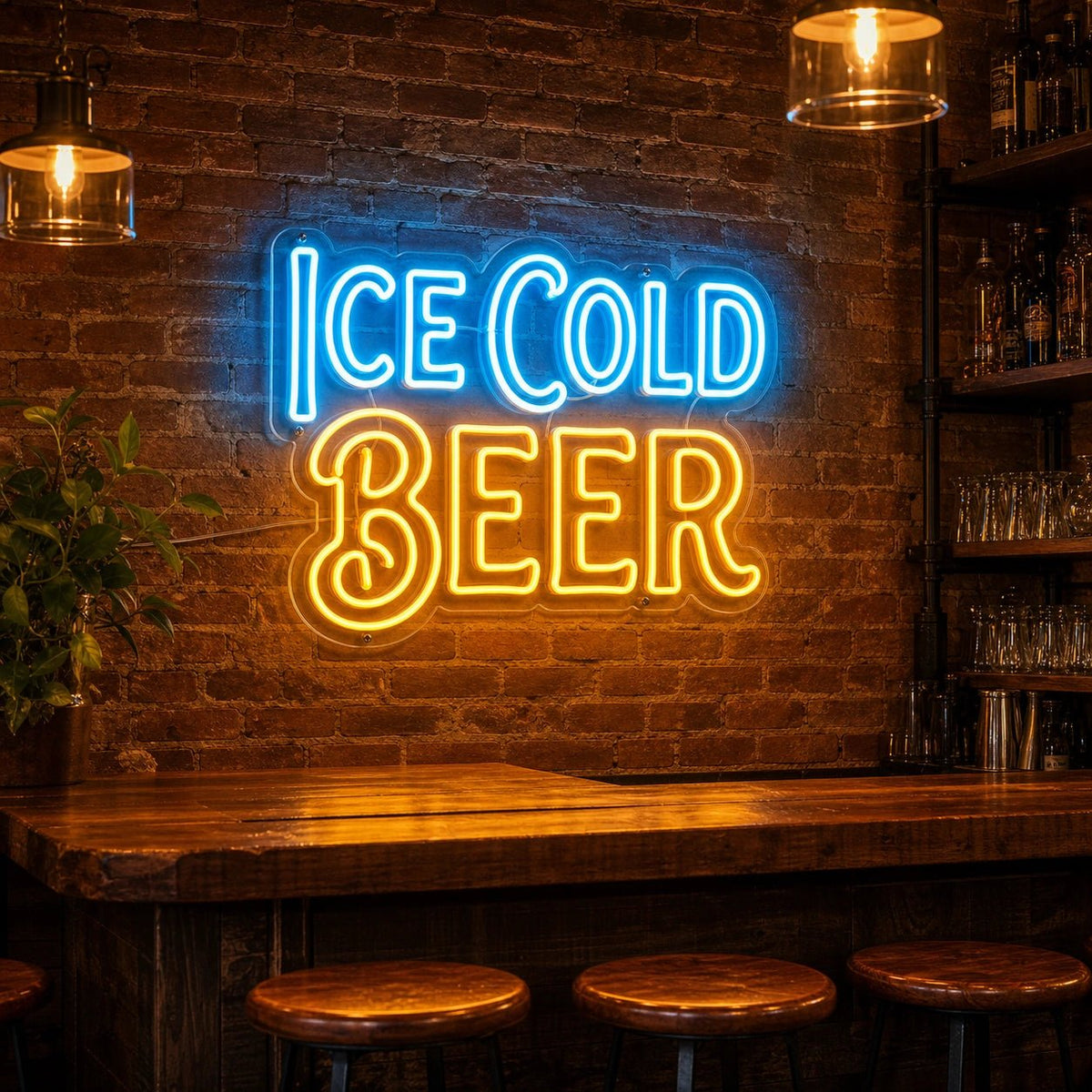 Ice Cold Beer LED Neon Sign - Shineneon