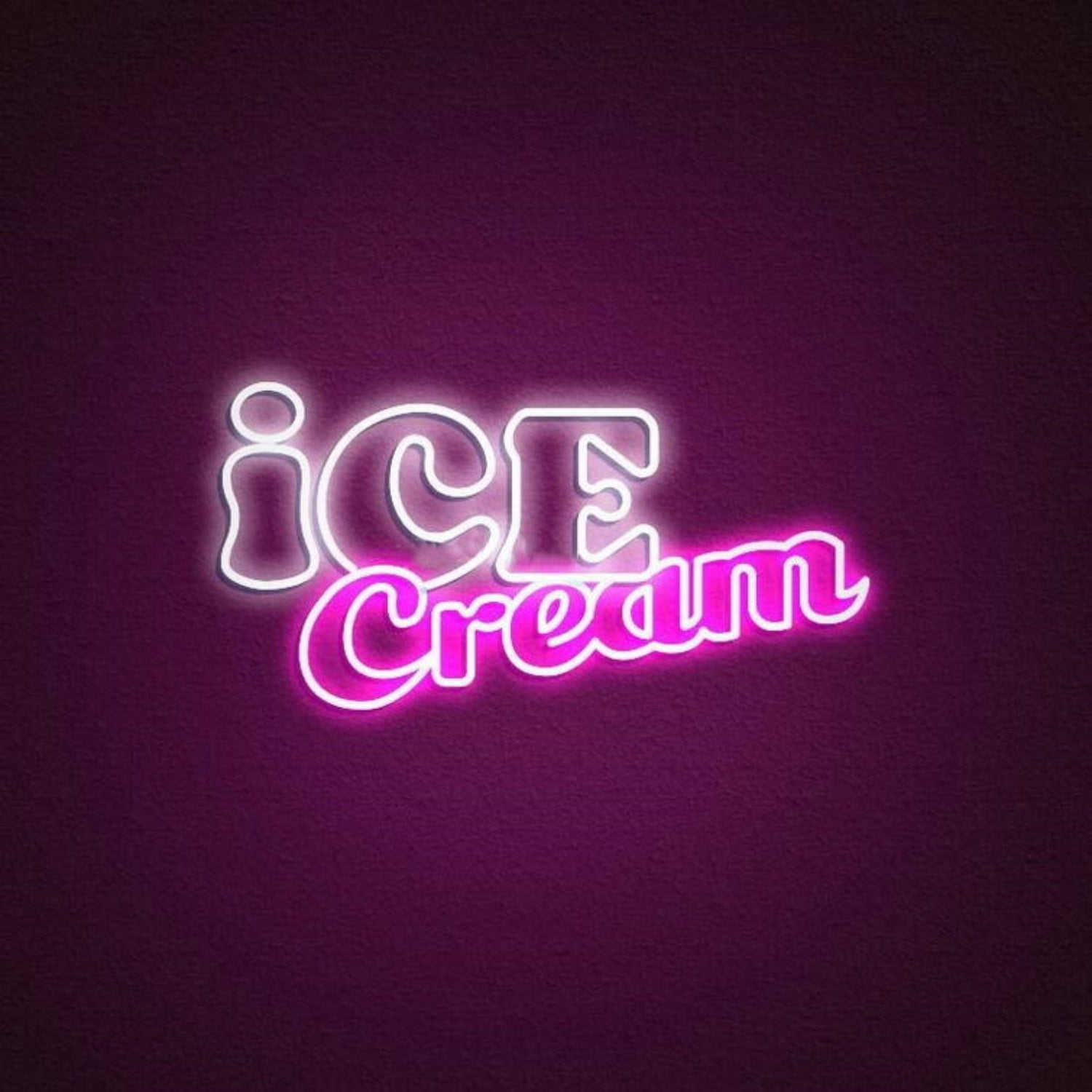 Ice Cream Led Neon Sign For Sweet And Fun Spaces | Shineneon