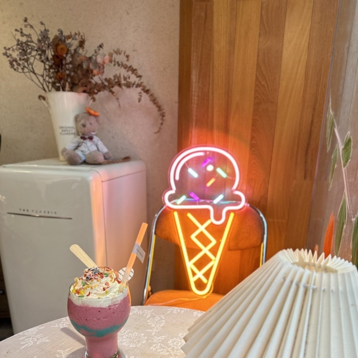 Ice Cream Led Neon Sign Wall Art For Wall Art | Shineneon