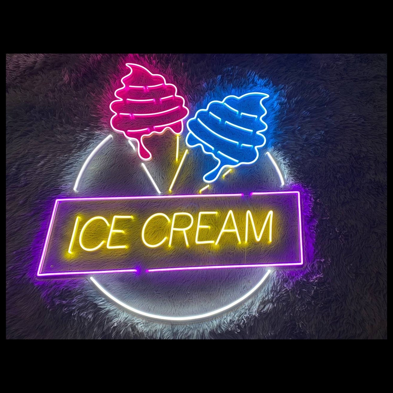 Ice Cream Led Neon Sign Wall Decor | Shineneon