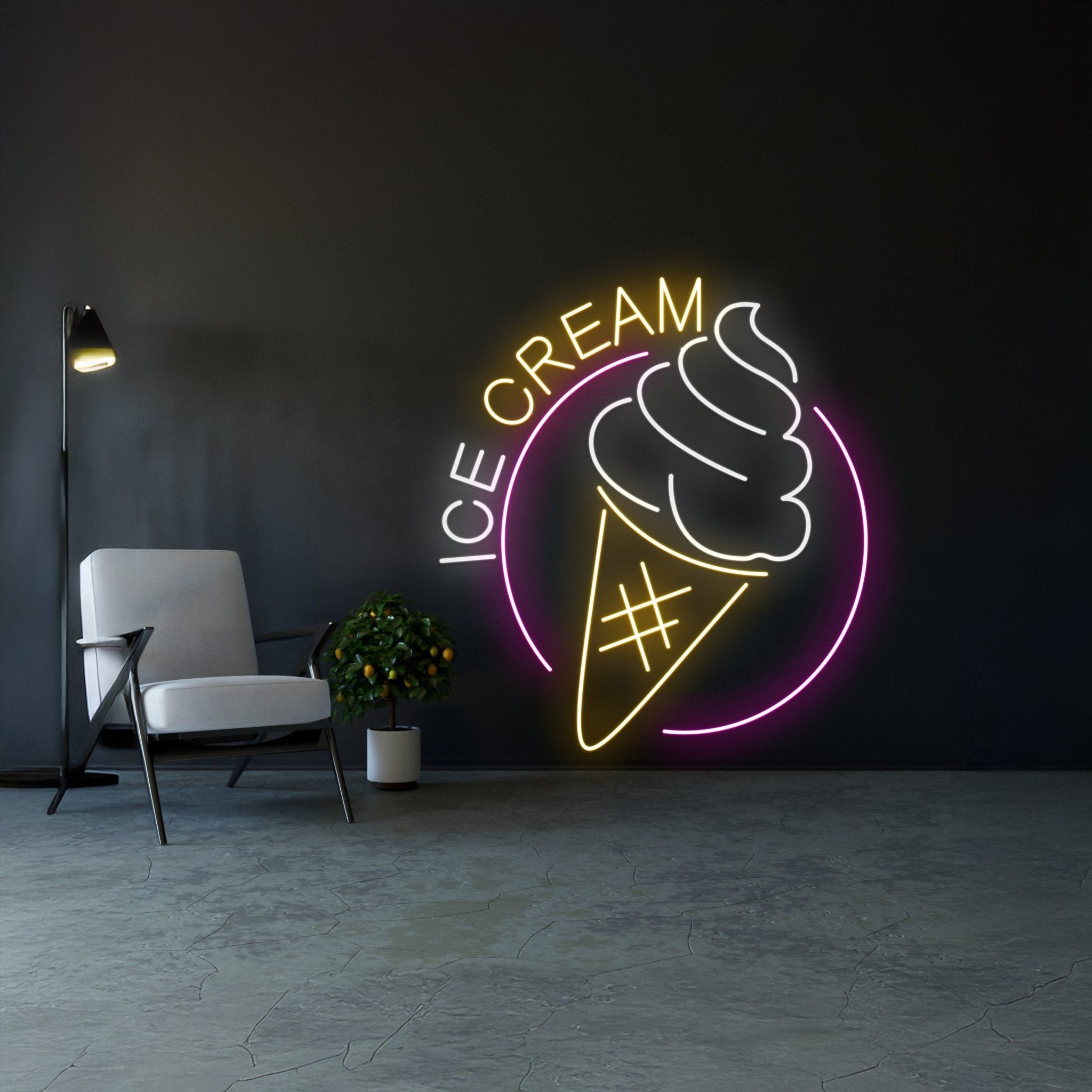 Ice Cream Neon Light - Shineneon
