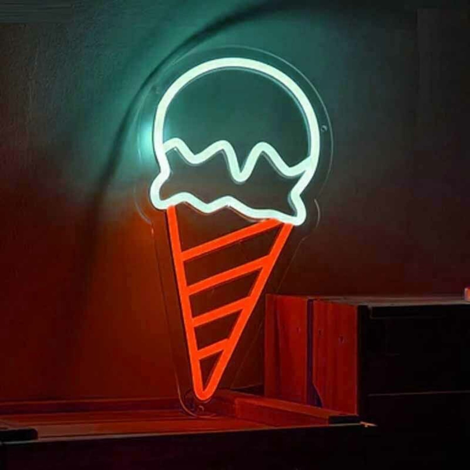 Ice Cream Scoop Cone Led Neon Sign | Shineneon