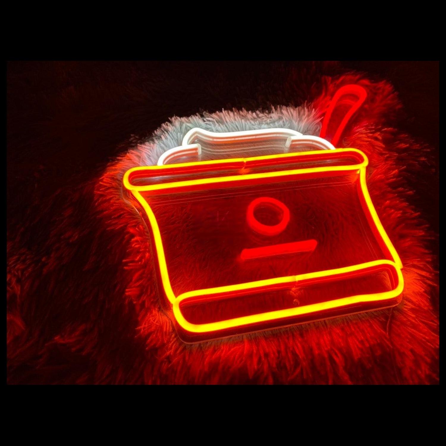 Ice Cream Scoop Multicolor Led Neon Sign For Dessert Shop Cafe Decor | Shineneon