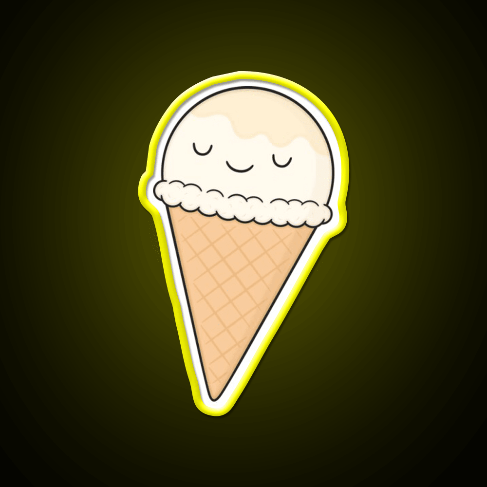 Ice Cream Snack Food Led Neon Sign Rgb Color - Shineneon