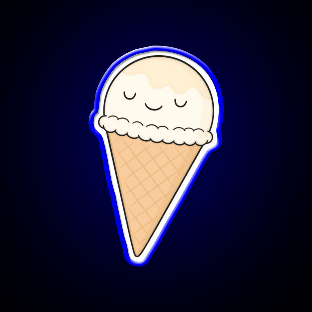 Ice Cream Snack Food Led Neon Sign Rgb Color - Shineneon