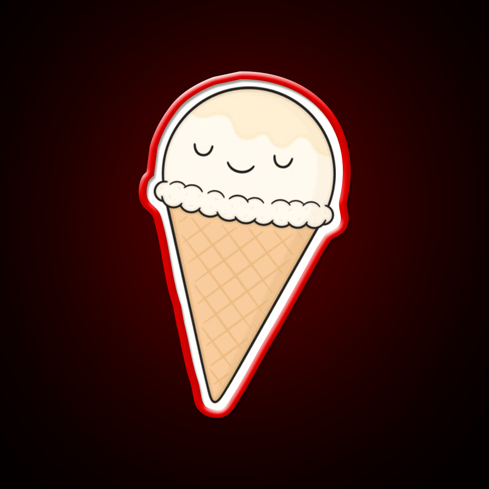Ice Cream Snack Food Led Neon Sign Rgb Color - Shineneon