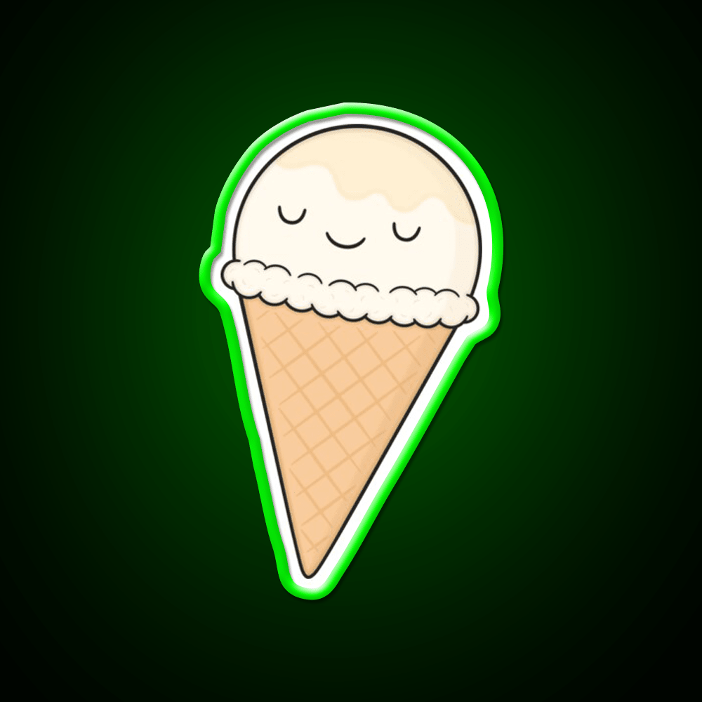Ice Cream Snack Food Led Neon Sign Rgb Color - Shineneon