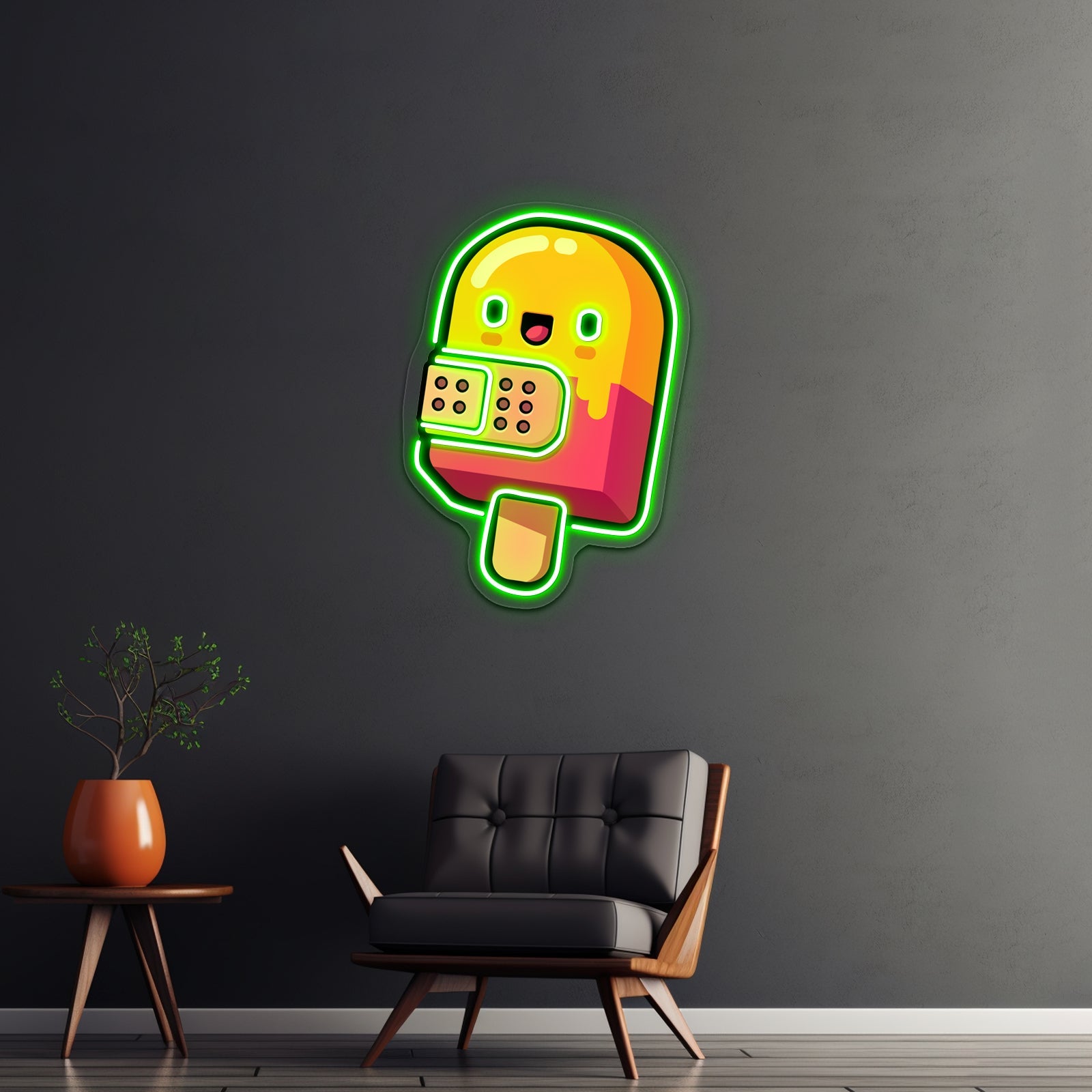 Ice Pop Drop Artwork Led Custom Signs - Shineneon