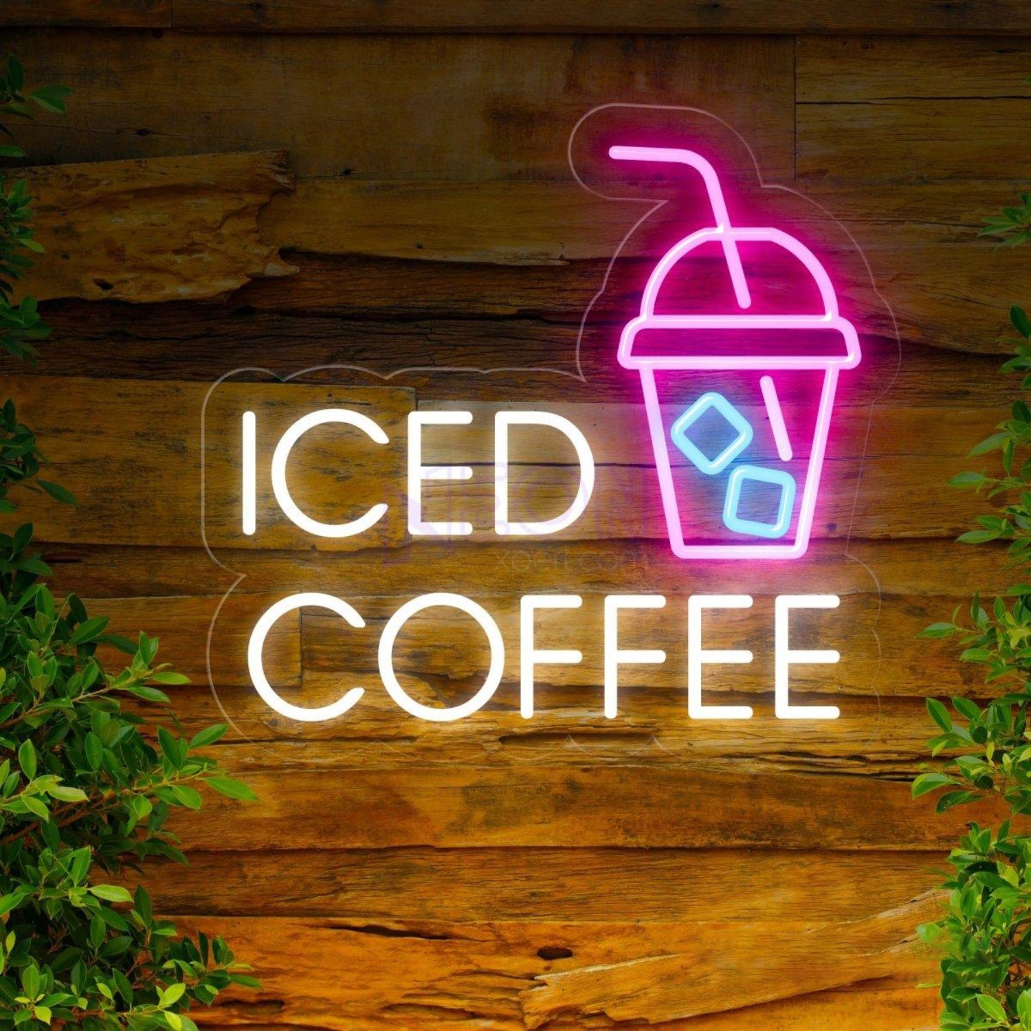 Iced Coffee Led Neon Sign | Shineneon