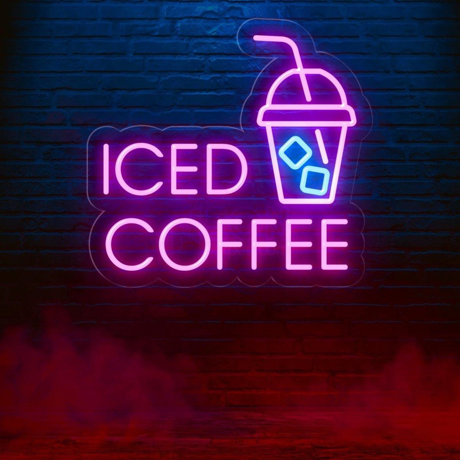 Iced Coffee Led Neon Sign | Shineneon