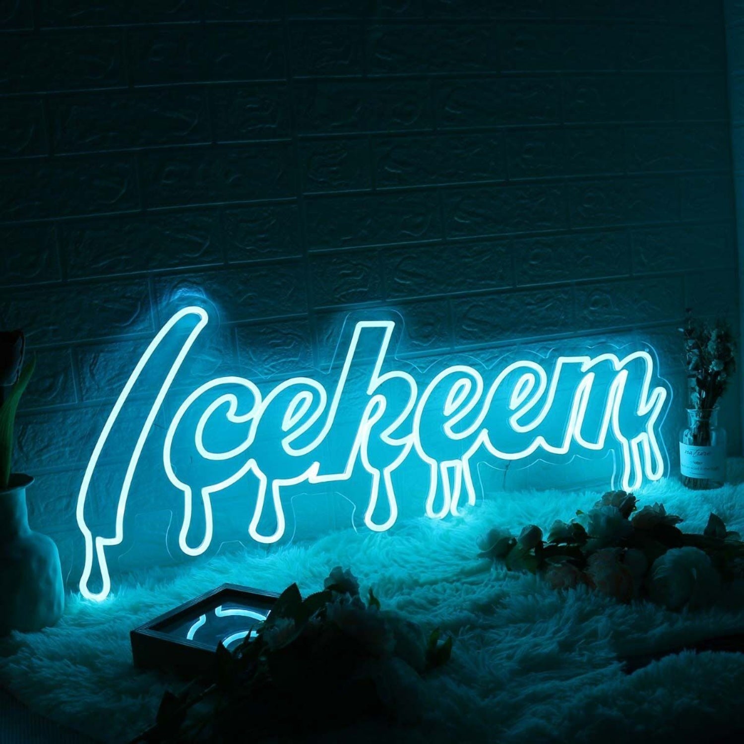 Icekeem Blue Led Neon Sign - Shineneon