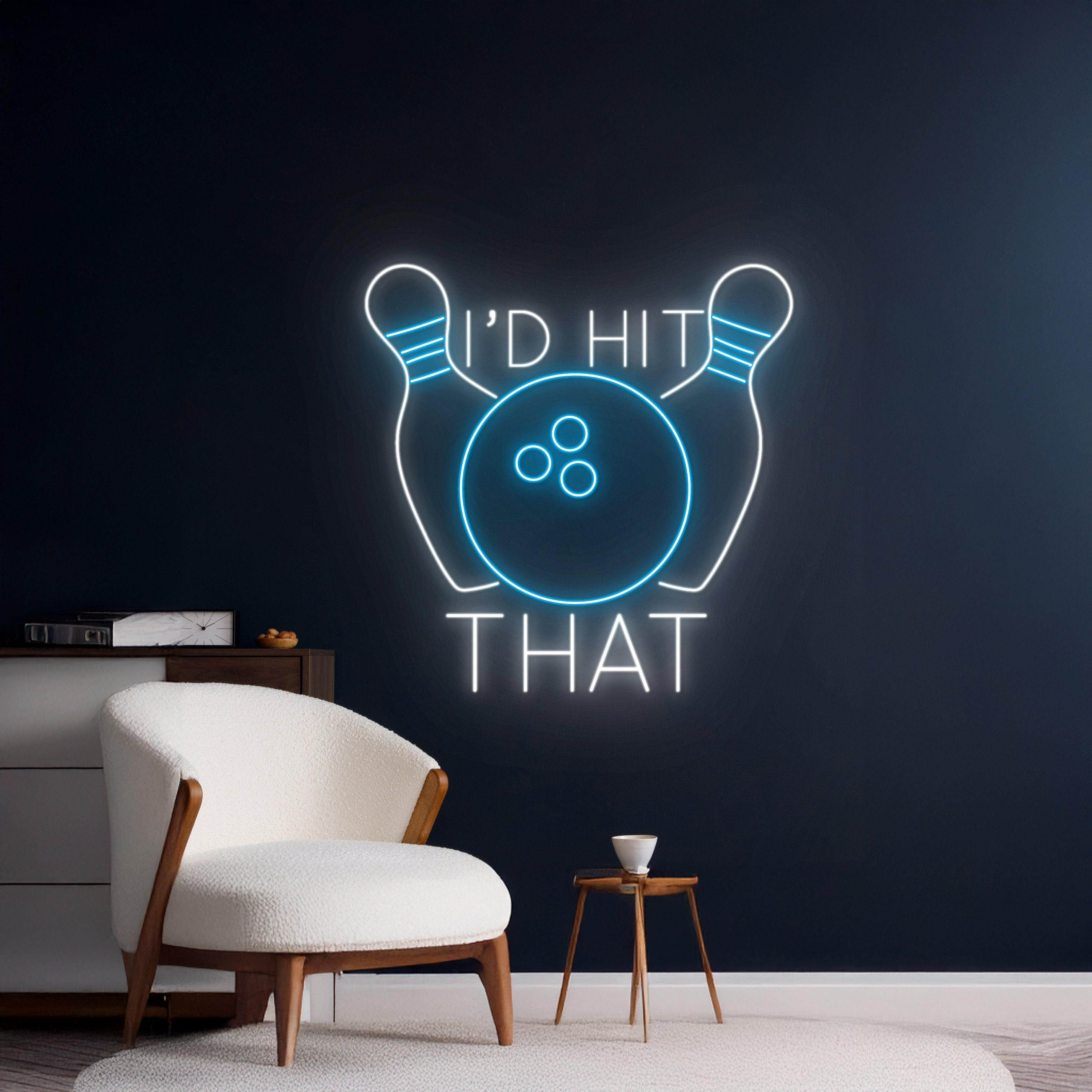 Id Hit That Bowling Neon Sign | Shineneon