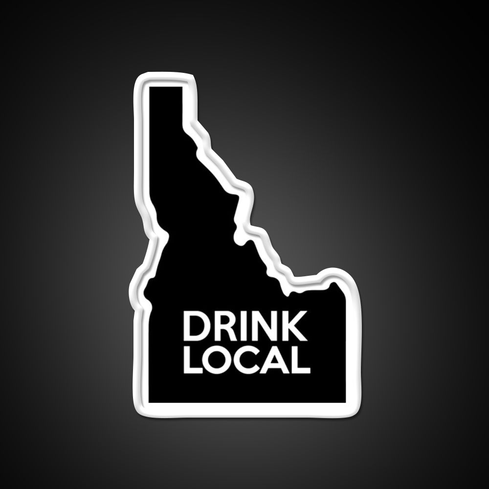 Idaho Drink Local Id Whiskey Drink Bar Led Neon Sign Rgb Color