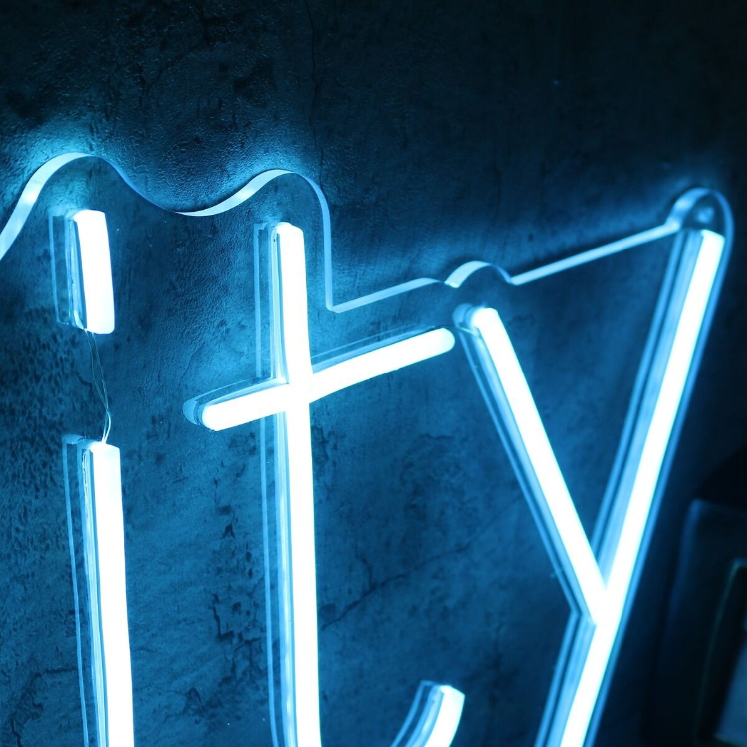 Identity Blue Led Neon Sign - Shineneon