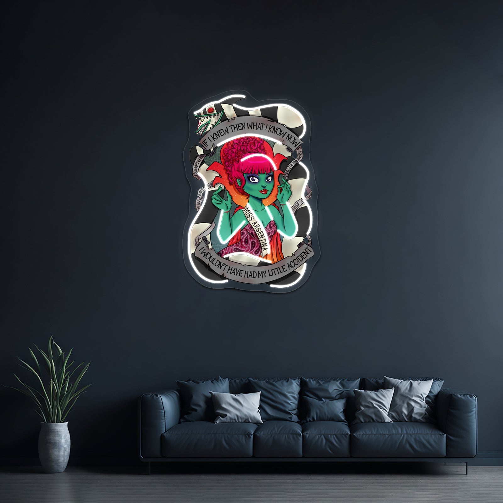 If I Knew Then What I Know Now Artwork Led Custom Signs - Shineneon