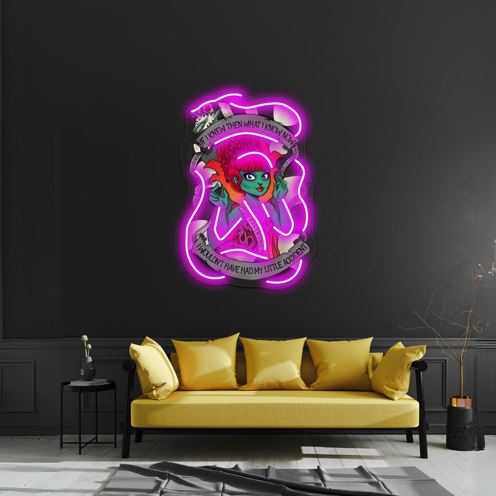 If I Knew Then What I Know Now Artwork Led Custom Signs - Shineneon