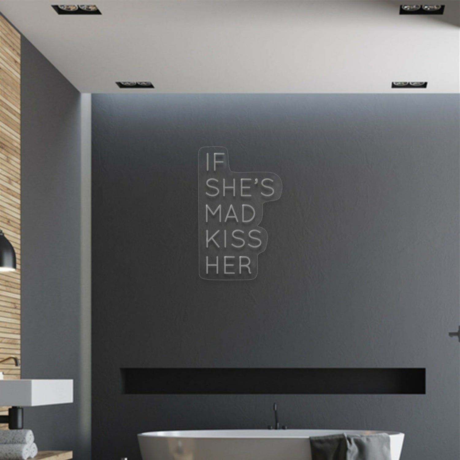 If Shes Mad Kiss Her Neon Advice For Lovers | Shineneon