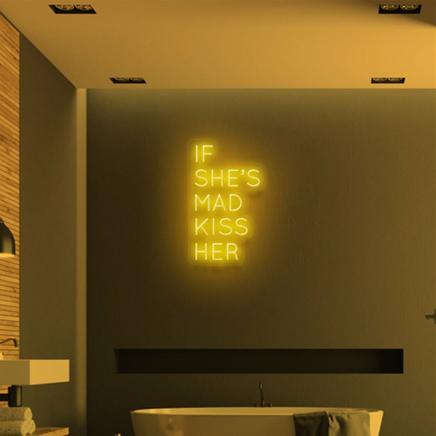If Shes Mad Kiss Her Neon Advice For Lovers | Shineneon