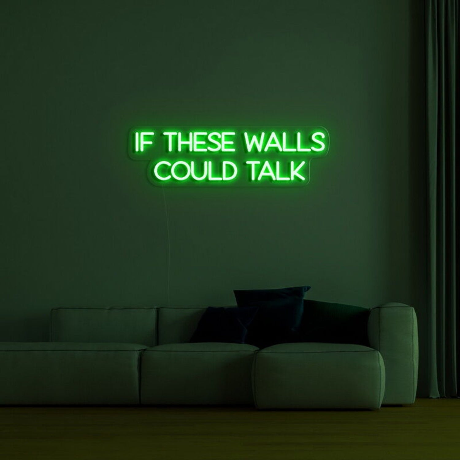 If These Walls Could Talk Led Neon Sign Fand Fun Decor | Shineneon