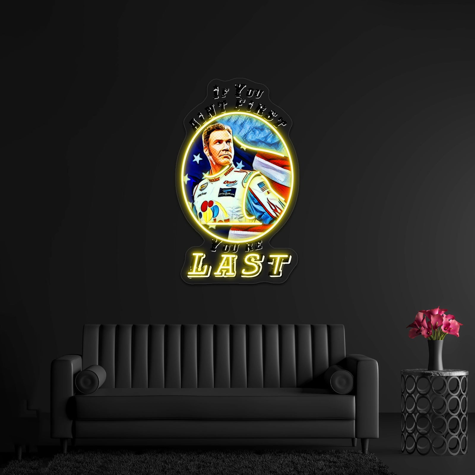 Im Just Here To Pet The Dog Artwork Gaming Neon Signs - LED neon sign view 16