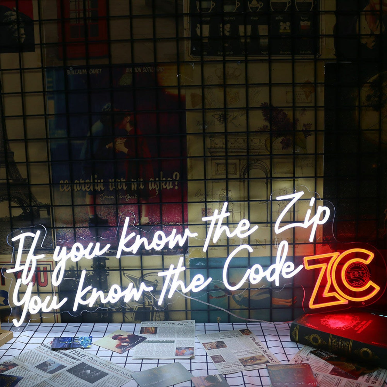 If You Know The Zip You Know The Code Zc Led Neon Sign | Shineneon