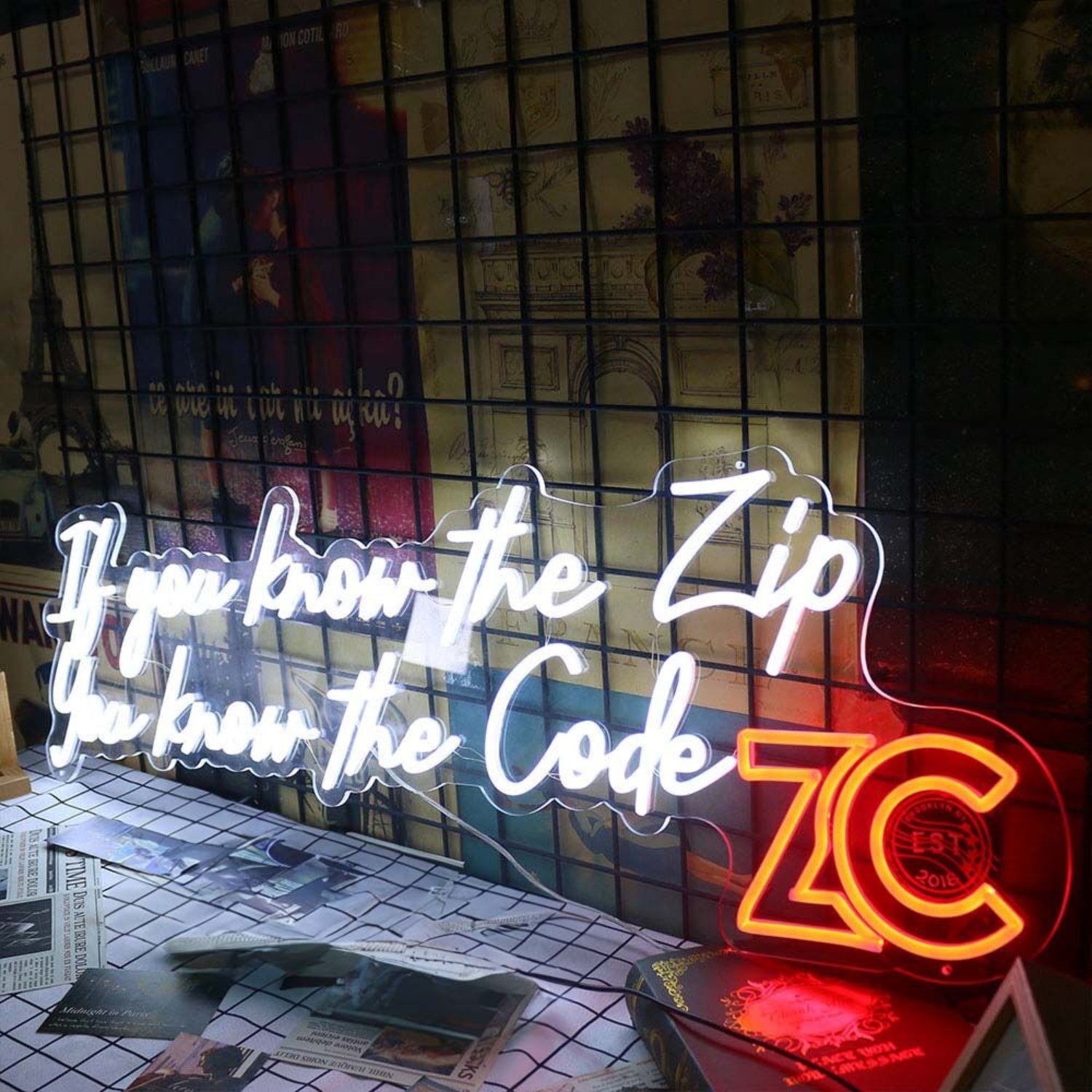 If You Know The Zip You Know The Code Zc Led Neon Sign | Shineneon