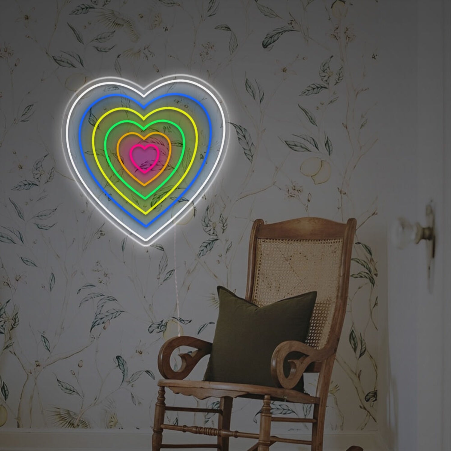 Illusion Heart Led Neon Sign | Shineneon
