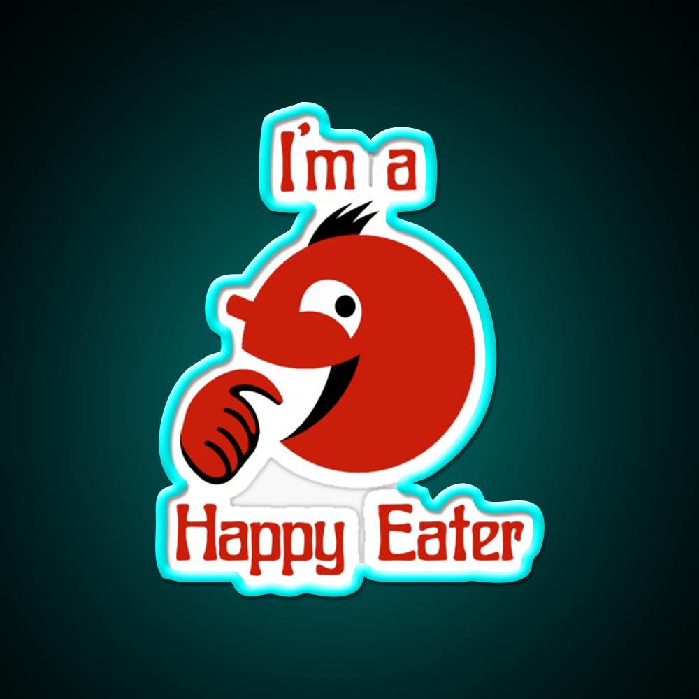 Im A Happy Eater Fast Food Led Neon Sign For Burger Place Rgb Color