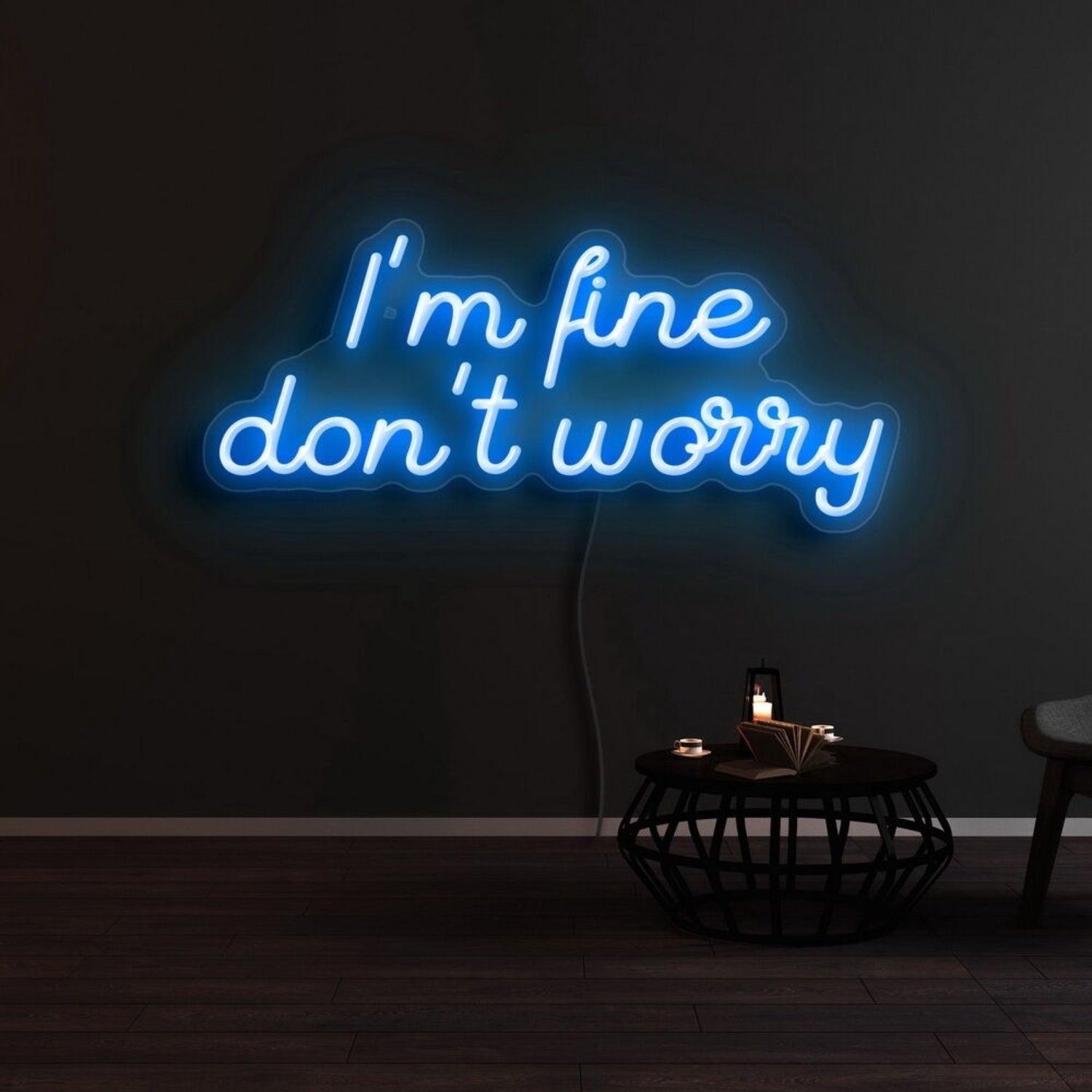 Im Fine Dont Worry Led Neon Sign - Shineneon