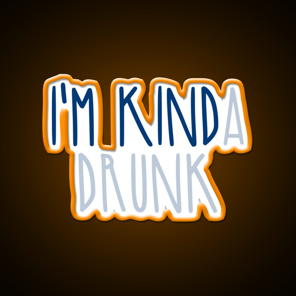 Im Kinda Drunk Man Cave Bar Led Neon Sign Rgb Color - LED neon sign view 6