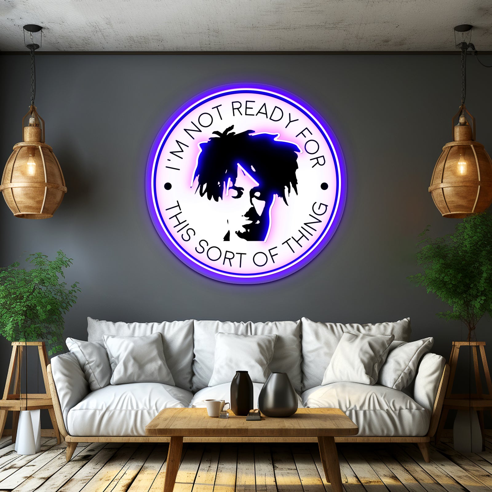 Im Not Ready For This Sort Of Thing Artwork Led Custom Signs | Shineneon