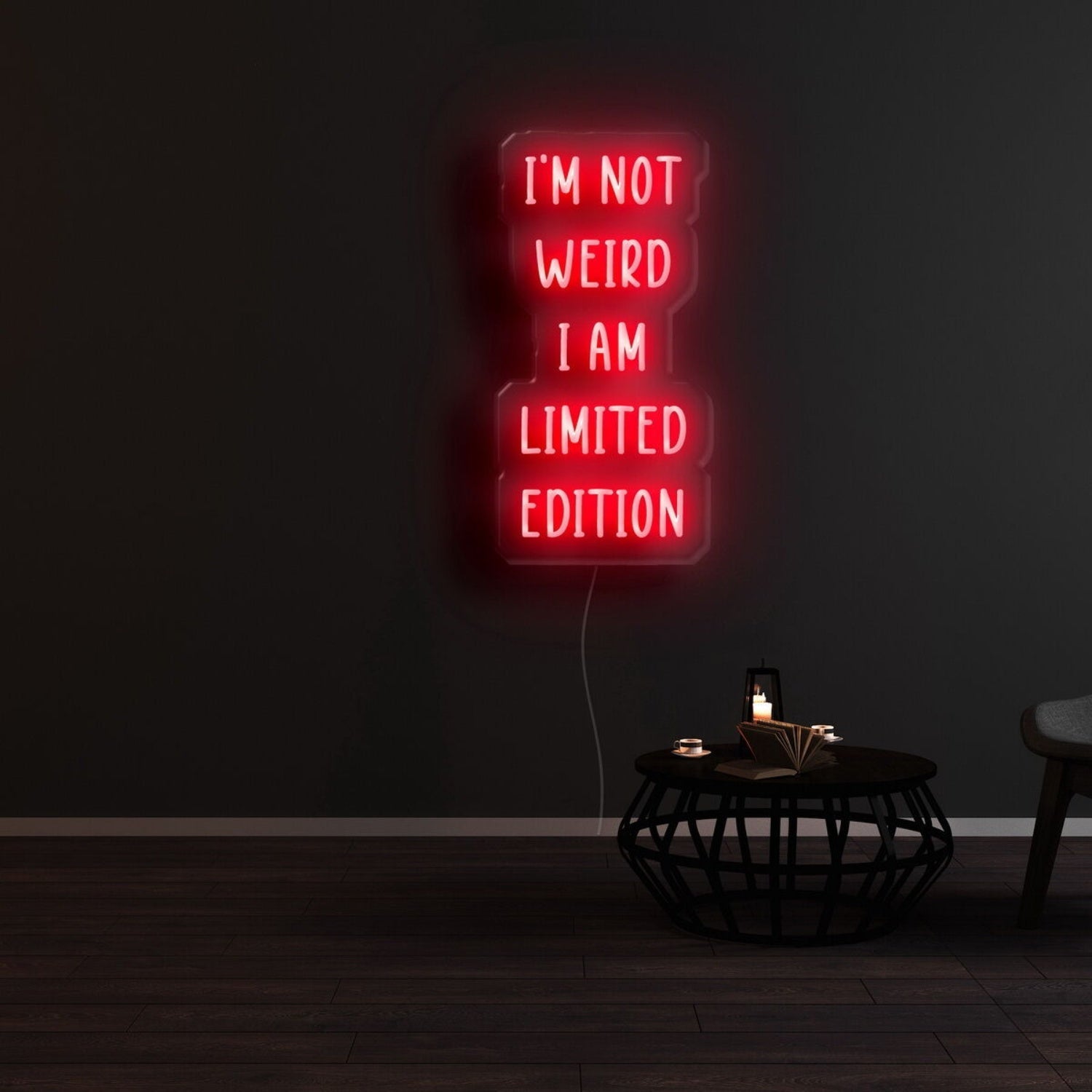 Im Not Weird I Am Limited Edition Led Neon Sign - Shineneon