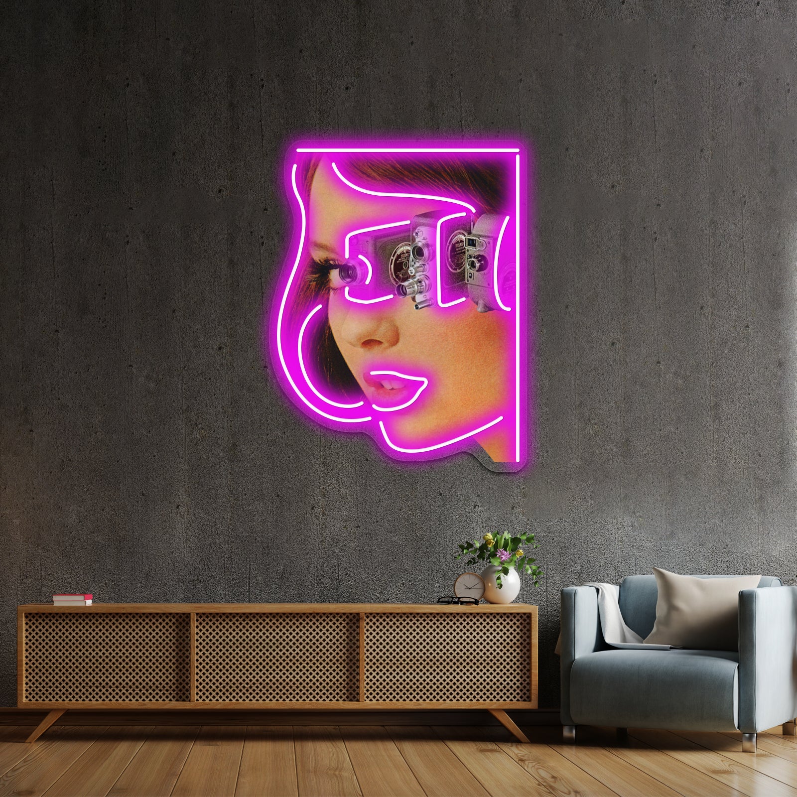 Im Watching You Artwork Led Custom Signs | Shineneon