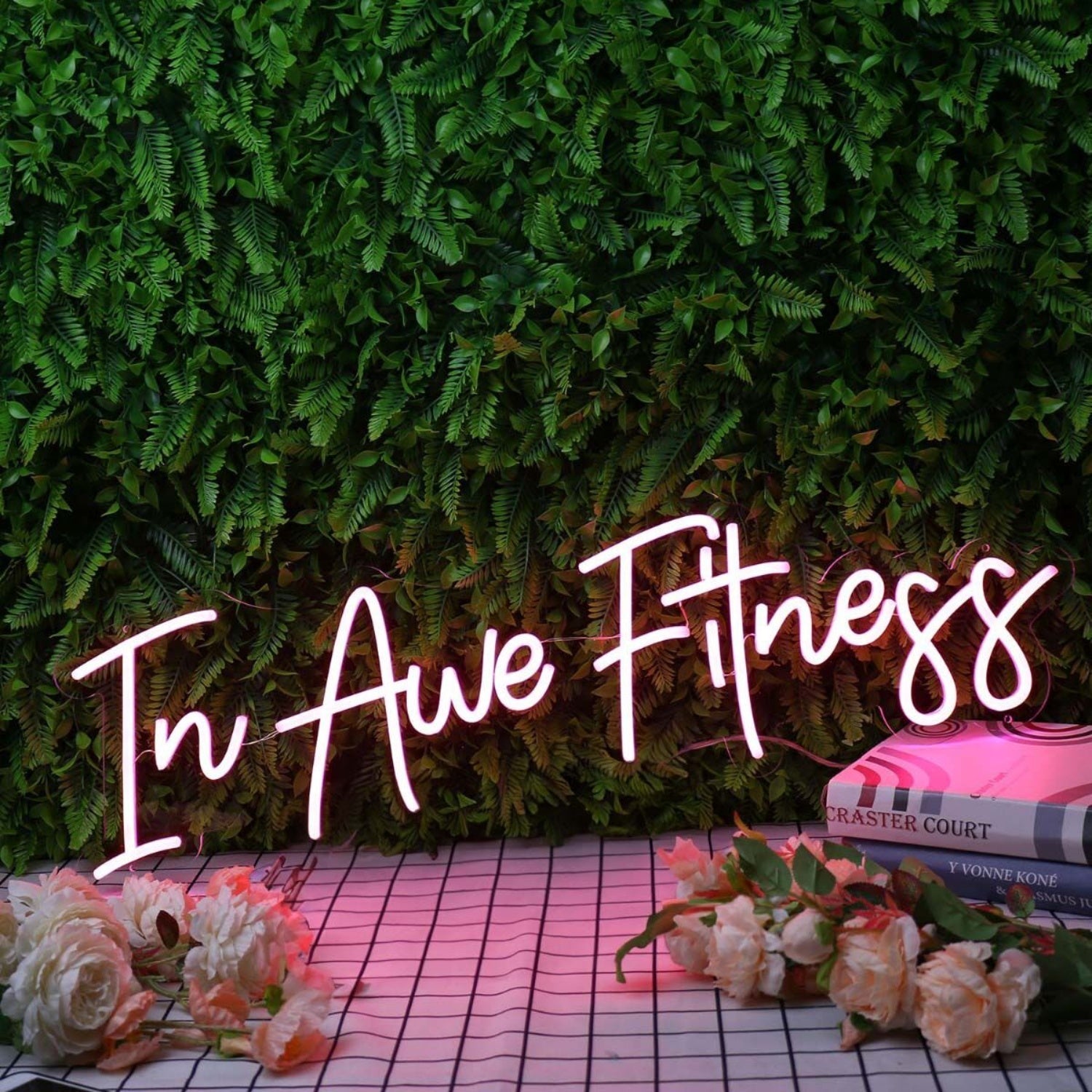 In Awe Fitness Red Led Neon Sign - Shineneon