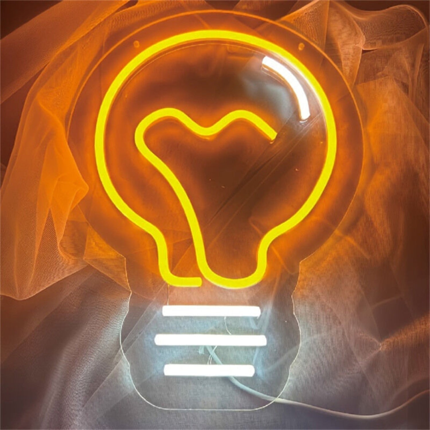 In Style Lamp Bulb Led Neon Sign For Home Decor Office - Shineneon