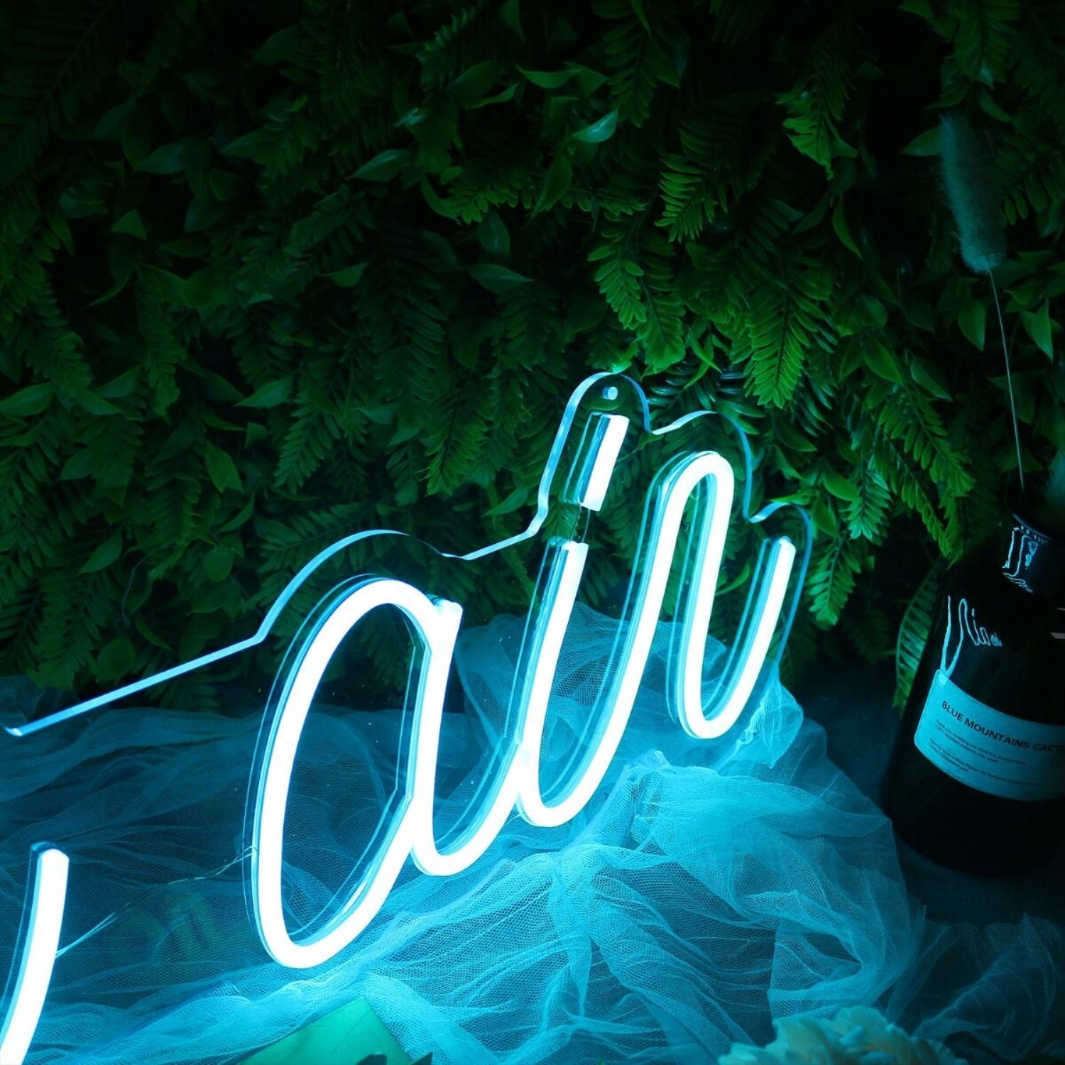 In The Air Blue Led Neon Sign - Shineneon