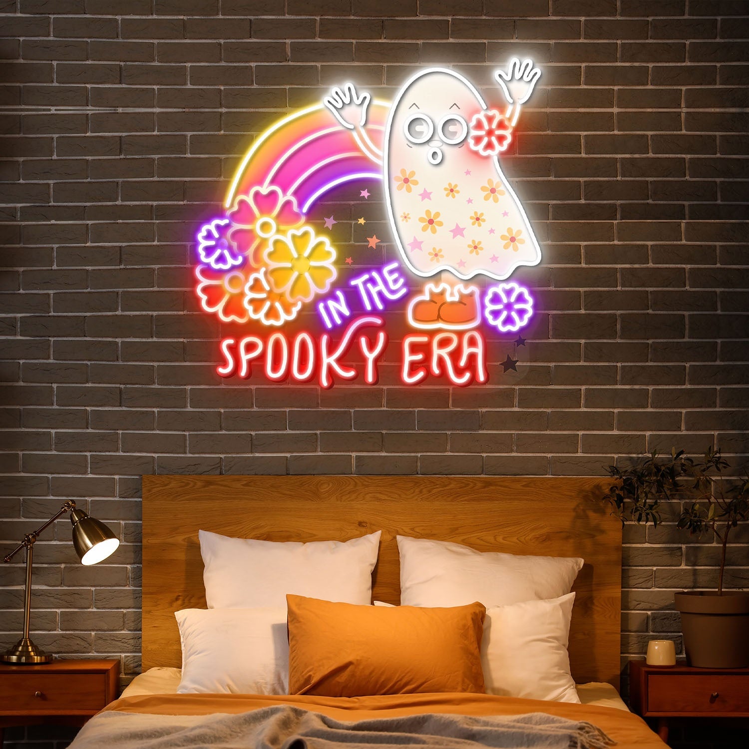 In The Spooky Area Halloween Acrylic Led Neon Sign | Shineneon