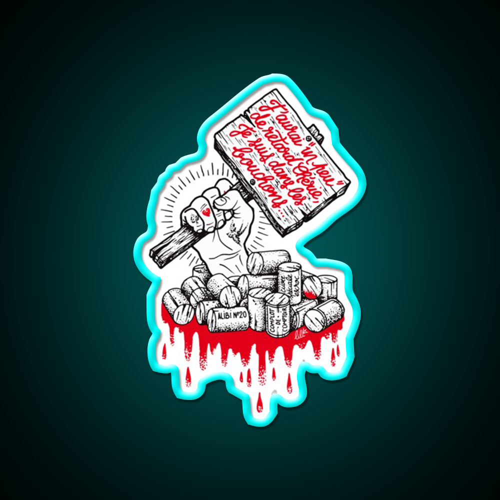 In The Traffic Jams Man Cave Bar Led Neon Sign Rgb Color