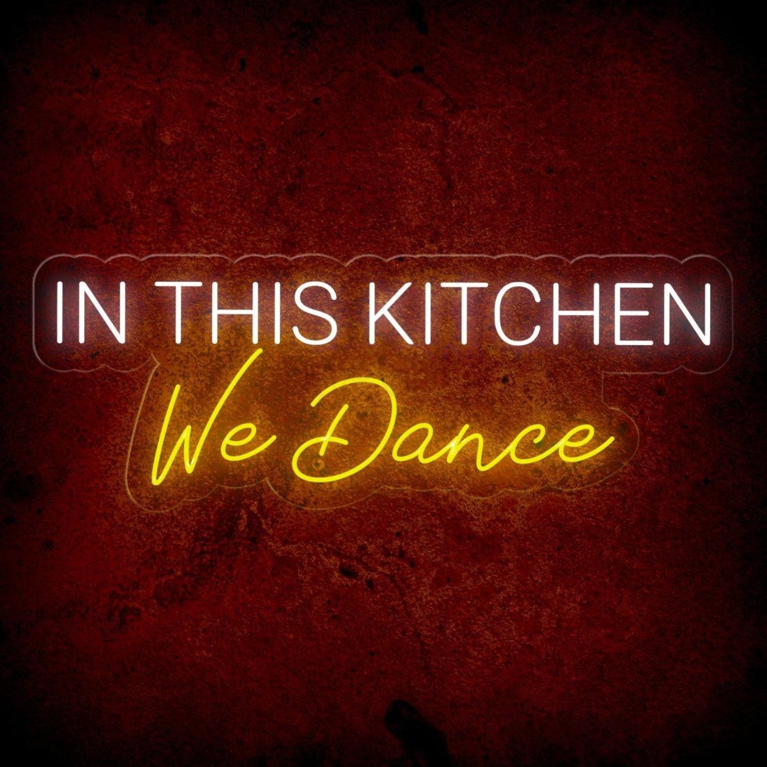 In This Kitchen We Dance Led Neon Sign Retro Kitchen Wall Decor | Shineneon