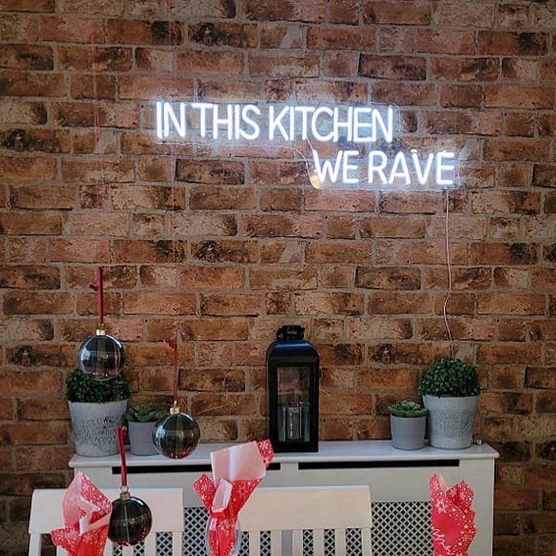 In This Kitchen We Rave Led Sign Business Neon Sign - Shineneon